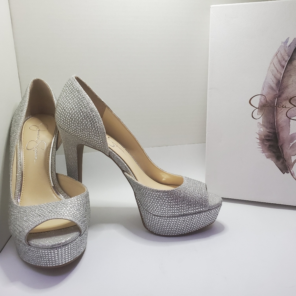 Jessica Simpson Martella2 Sparkle heels